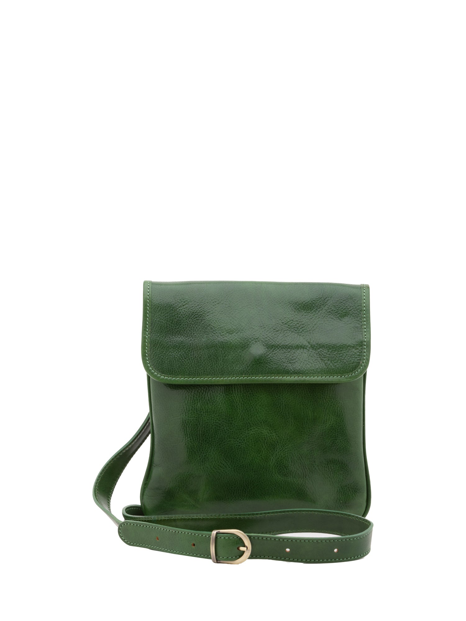 Borsa a tracolla da uomo In Vera pelle Made in Italy 25x23x4 cm
