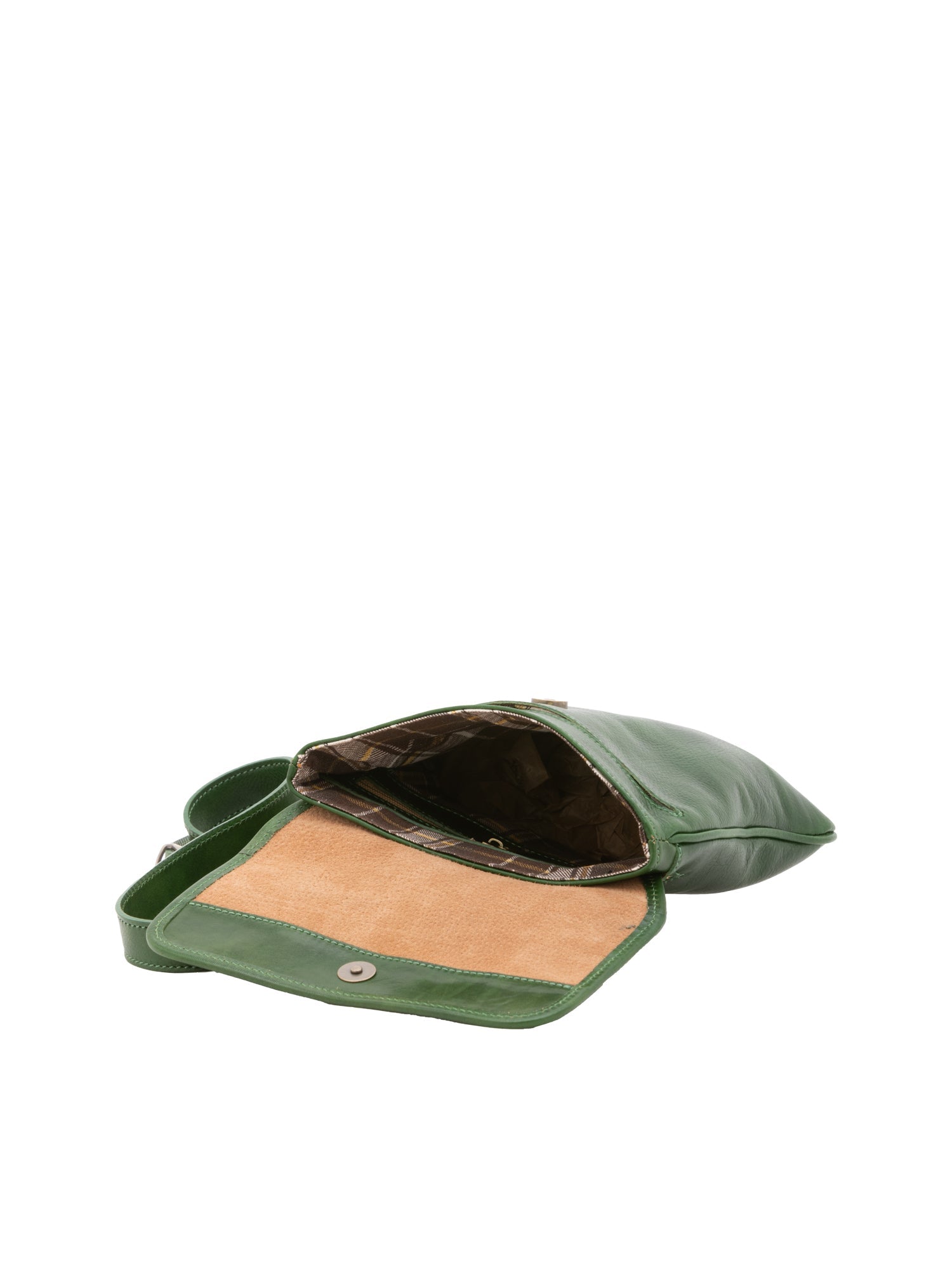 Borsa a tracolla da uomo In Vera pelle Made in Italy 25x23x4 cm