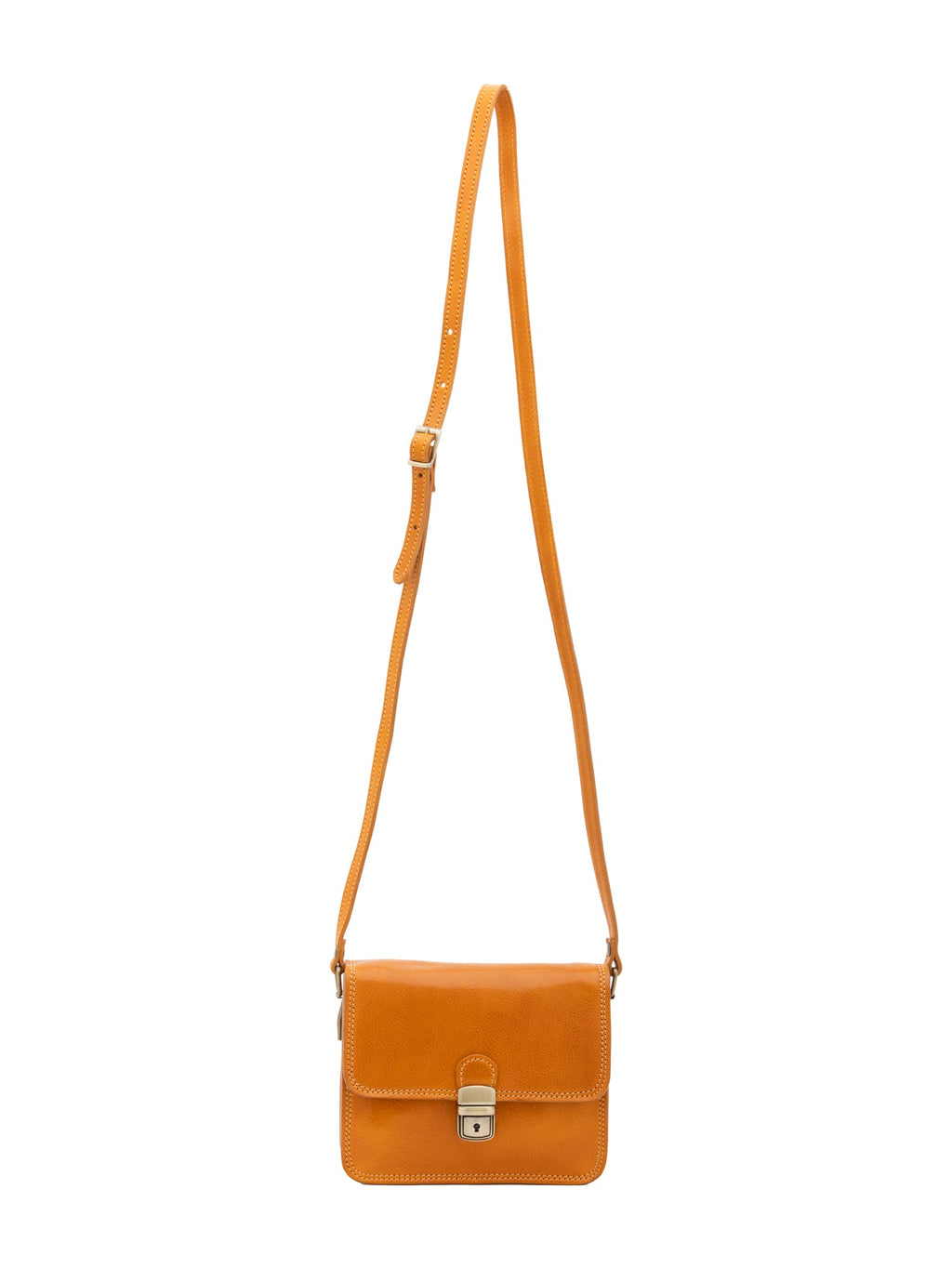 Borsa a tracolla da donna In Vera pelle Made in Italy 20x16x7 cm