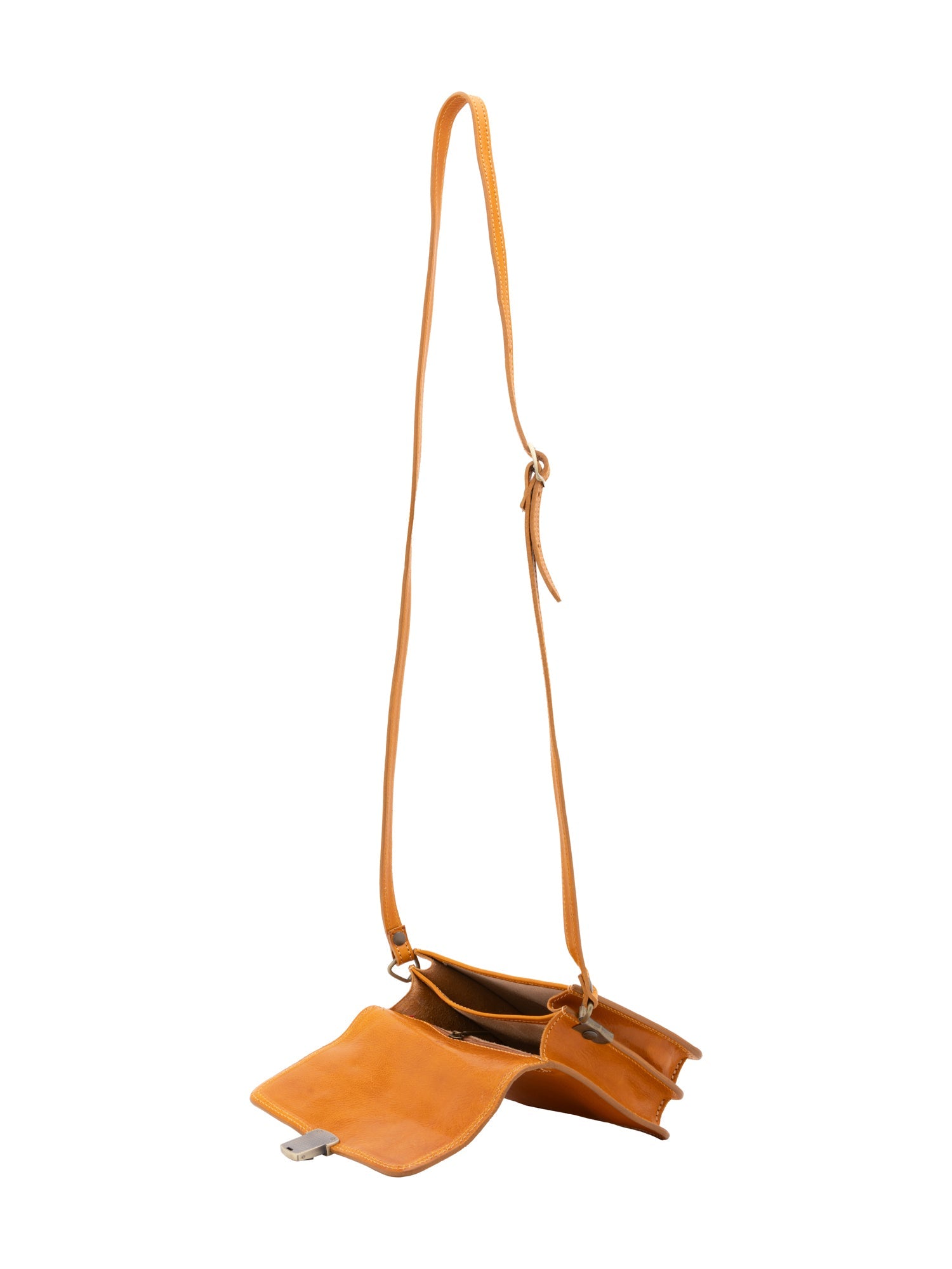 Borsa a tracolla da donna In Vera pelle Made in Italy 20x16x7 cm