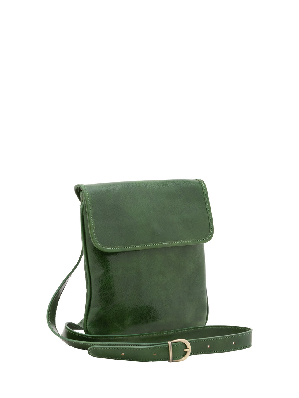 Borsa a tracolla da uomo In Vera pelle Made in Italy 25x23x4 cm