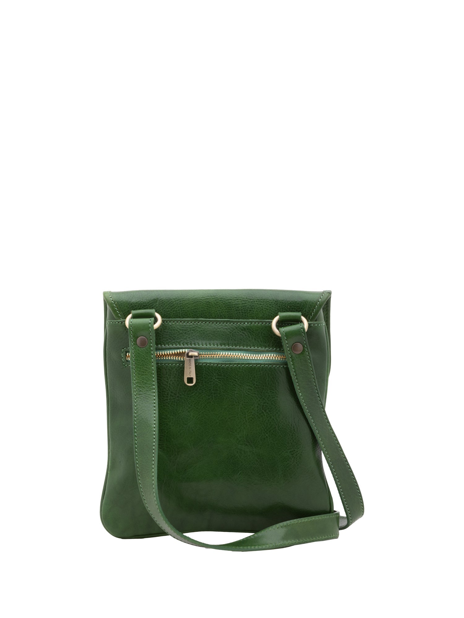 Borsa a tracolla da uomo In Vera pelle Made in Italy 25x23x4 cm