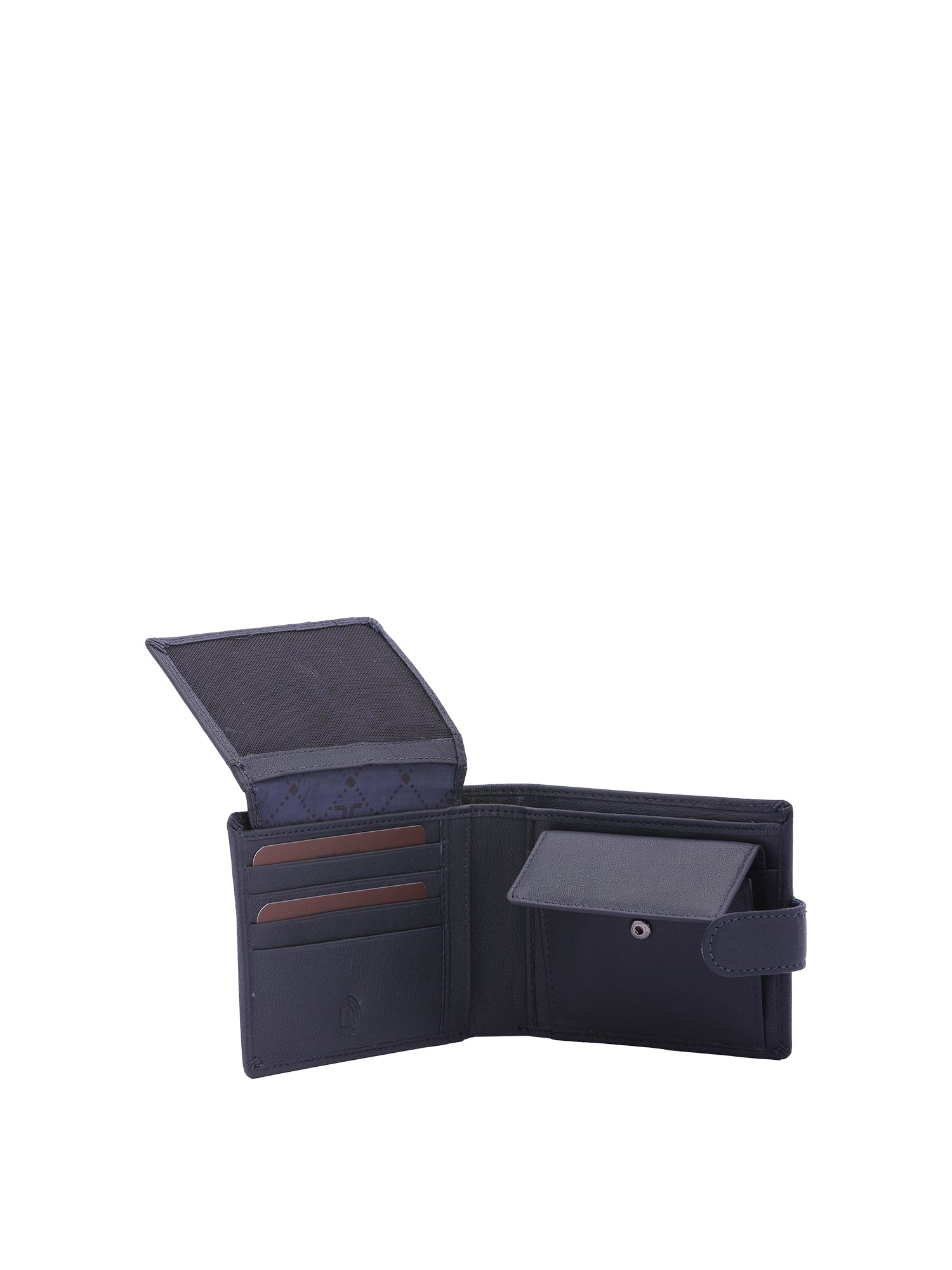 Portafoglio da uomo In Vera pelle Made in Italy 9,5x12x2,5 cm