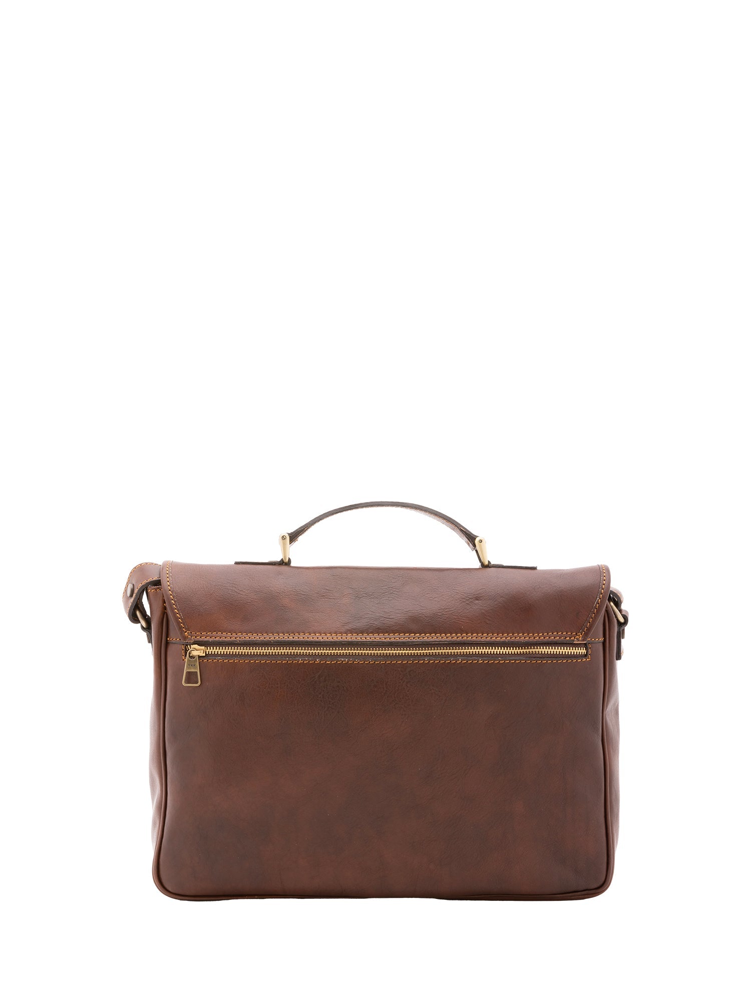 Borsa a mano unisex In Vera pelle Made in Italy 40x30x9 cm