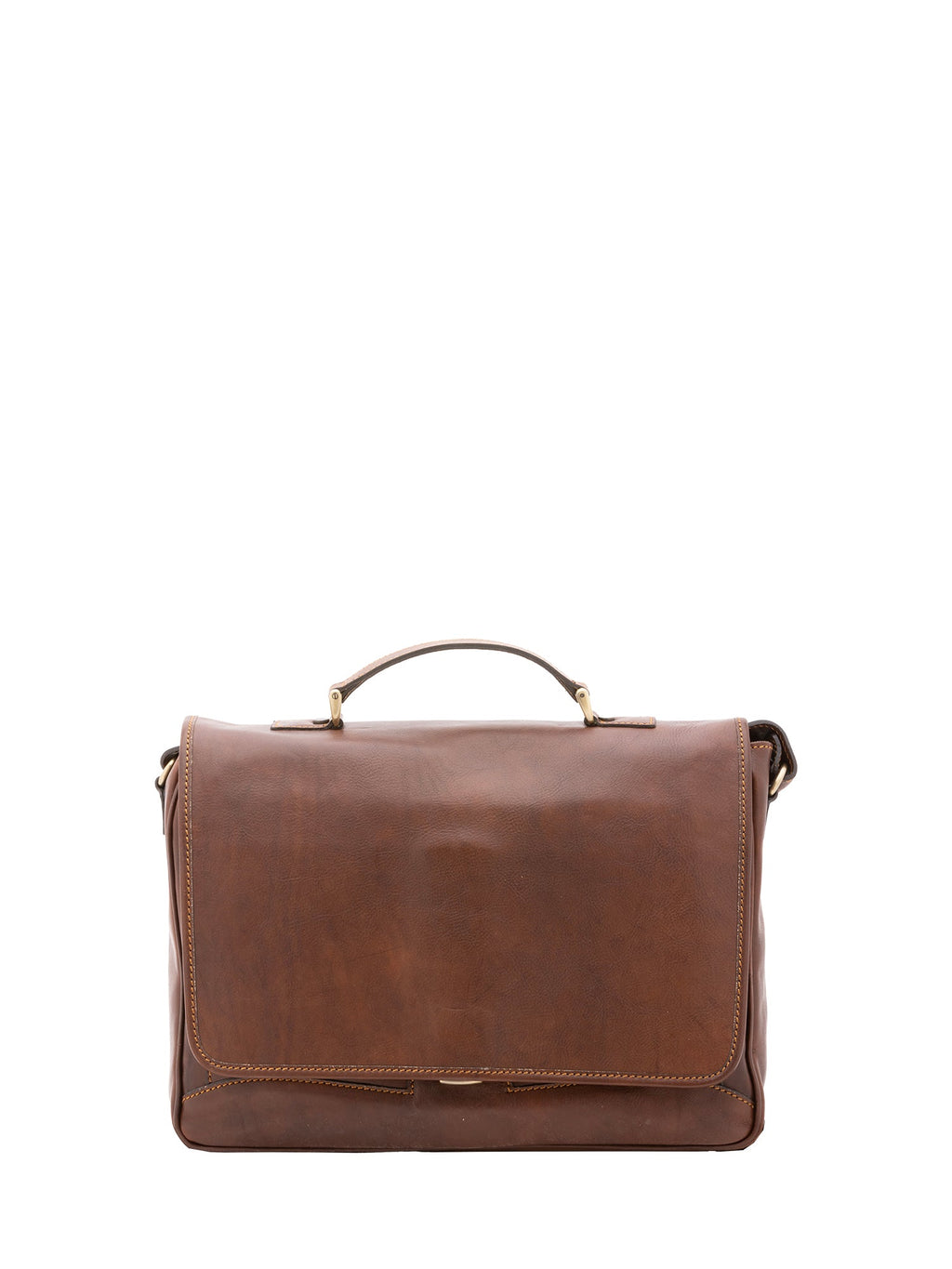 Borsa a mano unisex In Vera pelle Made in Italy 40x30x9 cm